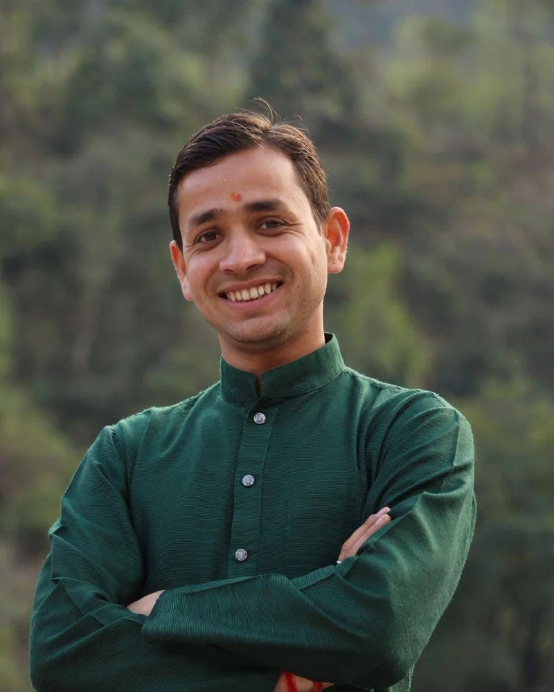 Yogi Deepak Semwal - Mantra Meditation and Pranayama Expert at Purnam Yogashala, Agonda Beach Goa